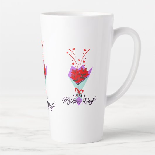 GLÜCKLICHER MUTTERTAG GESCHENK MILCHTASSE (Rechts)