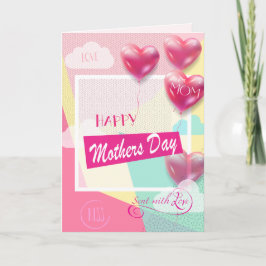 Glücklicher Muttertag! Grußkarte Karte