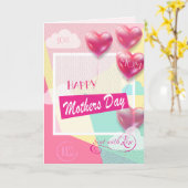 Glücklicher Muttertag! Grußkarte Karte (Gelbe Blume)