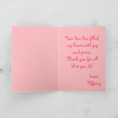 Glücklicher Muttertag Hübsch Panda Karte (Innenseite)