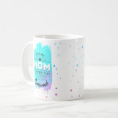 Glücklicher Muttertag - ich wurde Phantastisch! Kaffeetasse (Vorderseite Links)