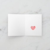 Glücklicher Muttertag im rosa Herz, Mama-Liebe (Innenseite)