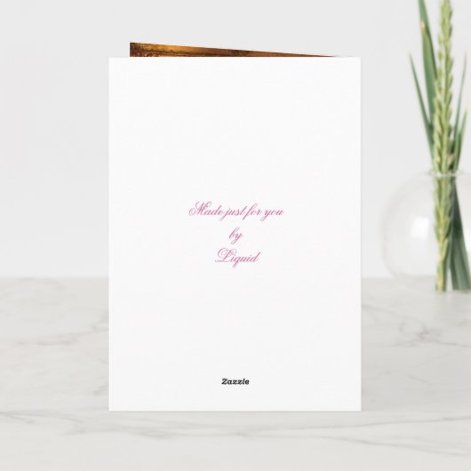 Glücklicher Muttertag individuell anpassbar Karte (Rückseite)