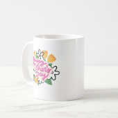 Glücklicher Muttertag Individuelle Tasse - Mutter  (Vorderseite Links)