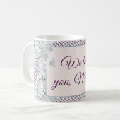 Glücklicher Muttertag Kaffeetasse (Vorderseite Links)