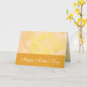 Glücklicher Muttertag Karte (Gelbe Blume)