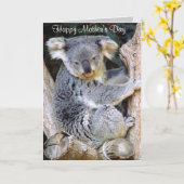 Glücklicher Muttertag_ Karte (Gelbe Blume)