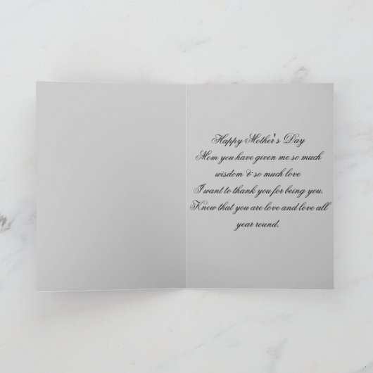 Glücklicher Muttertag_ Karte (Innenseite)