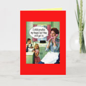 Glücklicher Muttertag! Karte (Vorderseite)