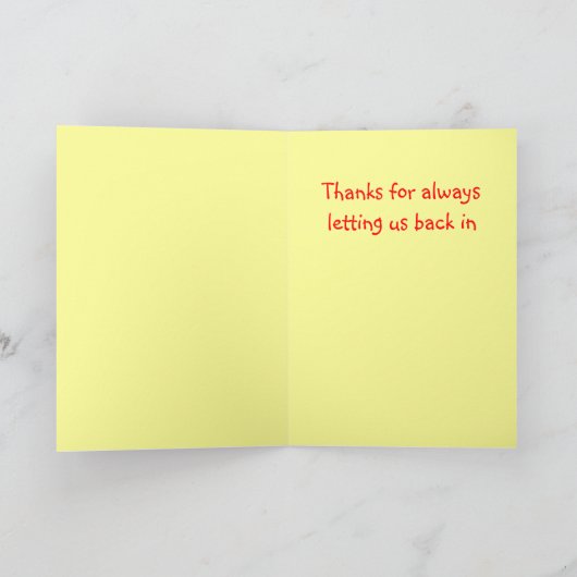 Glücklicher Muttertag! Karte (Innenseite)