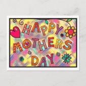 Glücklicher Muttertag! Karte (Vorderseite)