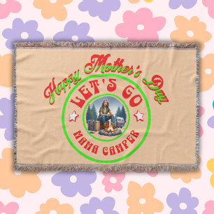 Glücklicher Muttertag Lasse Mama Camper   Decke