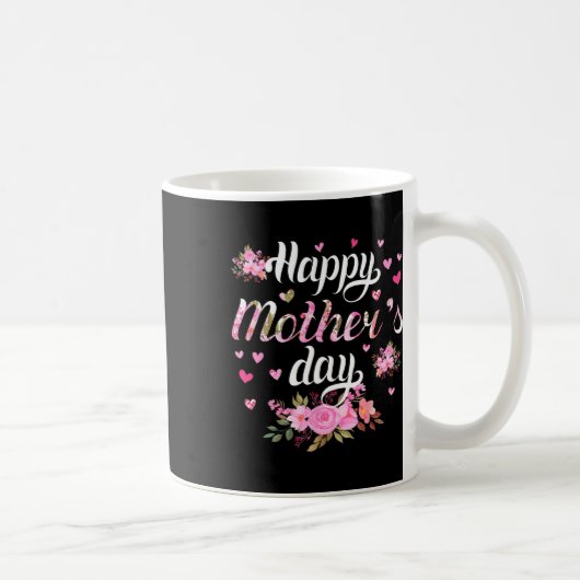 Glücklicher Muttertag Mama Frauen Niedlich Oma Flo Kaffeetasse (Rechts)