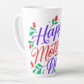 Glücklicher Muttertag Milchtasse (Linke Ecke)