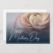 Glücklicher Muttertag mit Big Pink Rose (Vorne/Hinten)