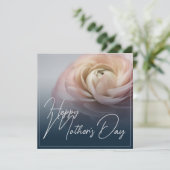 Glücklicher Muttertag mit Big Pink Rose (Stehend Vorderseite)