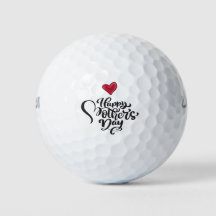 Glücklicher Muttertag mit Liebe Golf Balls