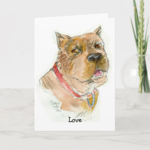 Glücklicher Muttertag mit LIEBE Karte