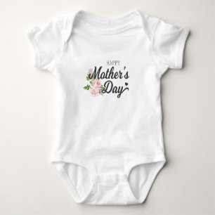 Glücklicher Muttertag mit rosa Rosen T - Shirt