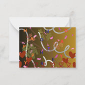 GLÜCKLICHER MUTTERTAG MITTEILUNGSKARTE (Rückseite)