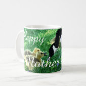 Glücklicher Muttertag - Muttergoose Kaffeetasse (Vorderseite Links)