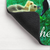 Glücklicher Muttertag - Muttergoose Mousepad (Ecke)