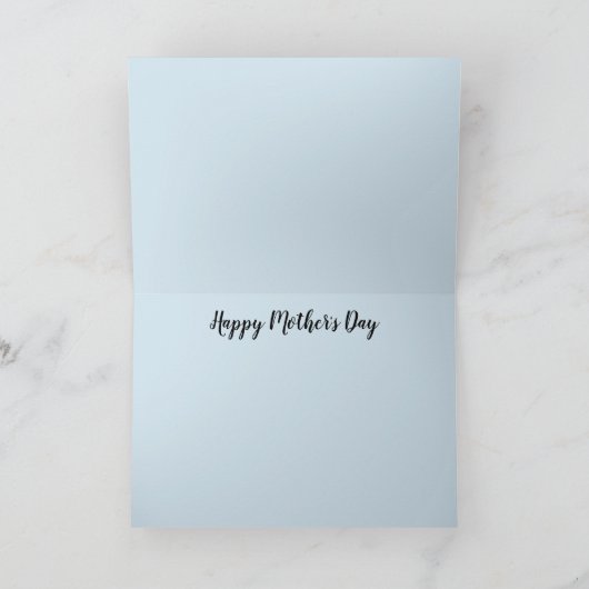 Glücklicher Muttertag - Nest Karte (Innenseite)