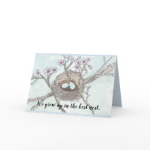 Glücklicher Muttertag - Nest