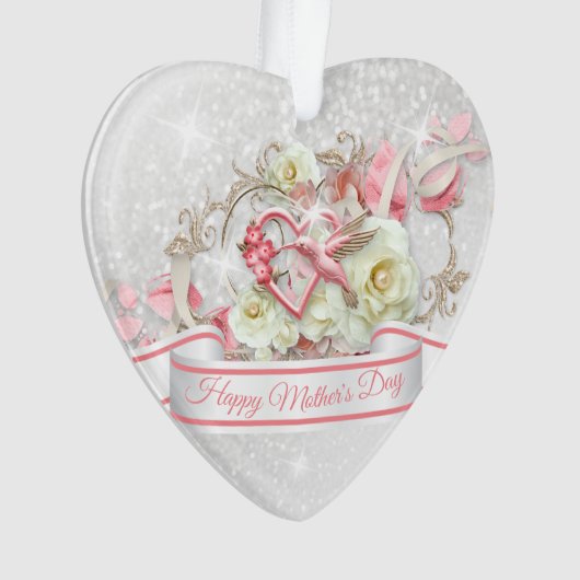 Glücklicher Muttertag Ornament (Vorderseite)