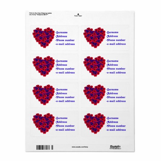 Glücklicher Muttertag, personalisieren (Vorne)