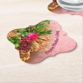 Glücklicher Muttertag, Personalisiert Untersetzer (angewinkelt)