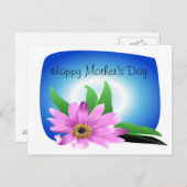 Glücklicher Muttertag - Postkarte (Vorne/Hinten)