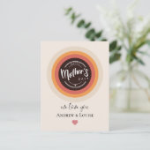 Glücklicher Muttertag Postkarte (Stehend Vorderseite)