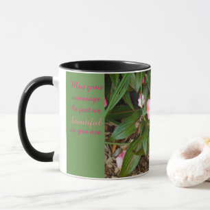 Glücklicher Muttertag: Tasse der Blume