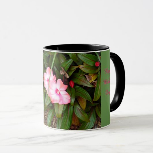 Glücklicher Muttertag: Tasse der Blume (VorderseiteRechts)