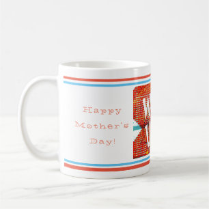 Glücklicher Muttertag Weckte auf, ich Liebe dich! Kaffeetasse