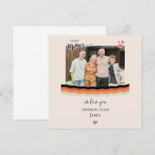 Glücklicher Muttertag, wir Liebe Sie (Vorne/Hinten)