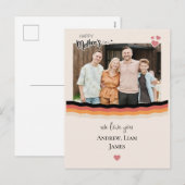Glücklicher Muttertag, wir Liebe Sie Feiertagspostkarte (Vorne/Hinten)