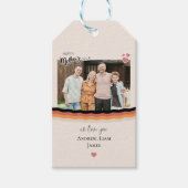 Glücklicher Muttertag, wir Liebe Sie Geschenkanhänger (Vorderseite)