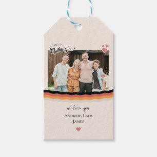 Glücklicher Muttertag, wir Liebe Sie Geschenkanhänger