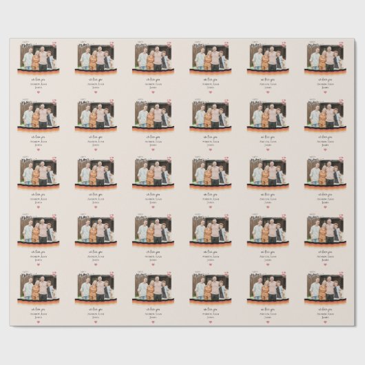 Glücklicher Muttertag, wir Liebe Sie Geschenkpapier (Flach)