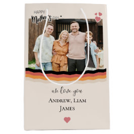 Glücklicher Muttertag, wir Liebe Sie Mittlere Geschenktüte