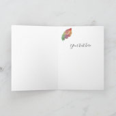 Glücklicher Muttertag Wundervolle StepmutFeathers Karte (Innenseite)