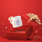 Glücklicher Muttertagscoffemug Espressotasse