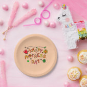 Glücklicher Muttertagspass Pappteller (Party)