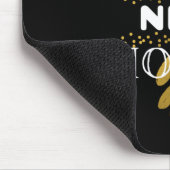 glücklicher neuer Monat Mousepad (Ecke)