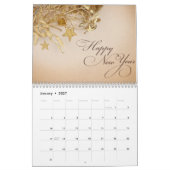 Glücklicher Neujahrskalender 2025 Kalender (Jan 2027)