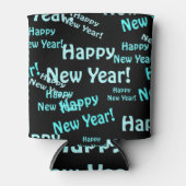 glücklicher Neujahrstext Dosenkühler (Vorderseite)