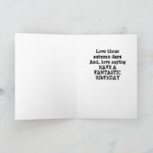 **GLÜCKLICHER OKTOBER GEBURTSTAG*** vom SEE Karte (Innenseite)