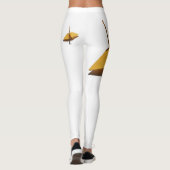 glücklicher Origami-Kranich Leggings (Rückseite)